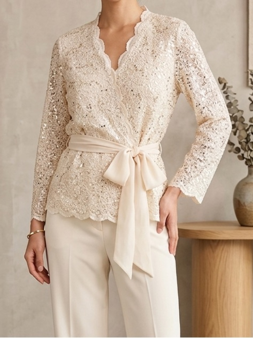 Jacques Vert Lace Top